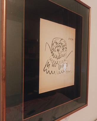 Eagle litografia Picasso Xerox