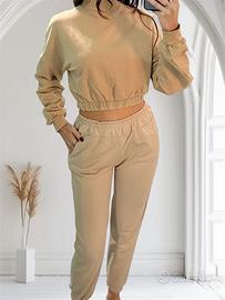 Tuta Bershka beige tg.S