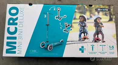 Monopattino MINI MICRO DELUXE 3 in 1