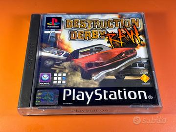 Destruction Derby Raw PS1 completo funzionante