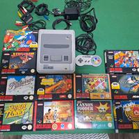 super nintendo + giochi lotto