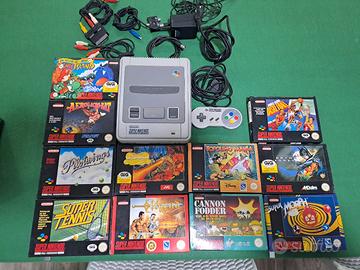 super nintendo + giochi lotto