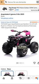 Quad a batteria