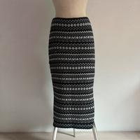 Gonna STELLA ZWIEB in lana merino