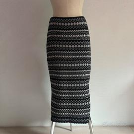 Gonna STELLA ZWIEB in lana merino