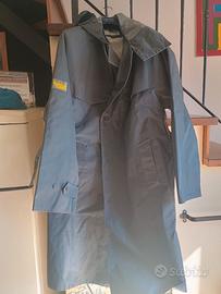 impermeabile poste italiane vintage XXL