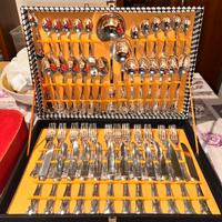 KIT POSATE VINTAGE ARGENTO 800