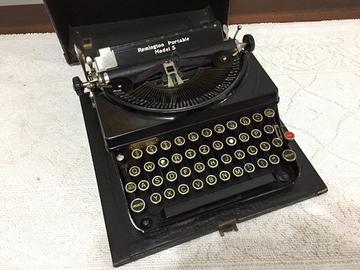 Remington portabile mod.5 macchina da scrivere