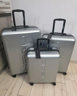 Tris Valigie Head Silver Nuove!