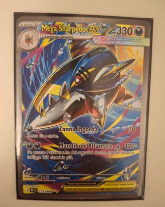 Carta pokemon Mega Sharpedo ex SAR 127/94
