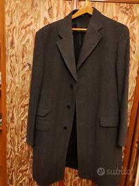 cappotto lana grigio
