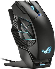 mouse gaming wireless usb c 19000 dpi 12 tasti