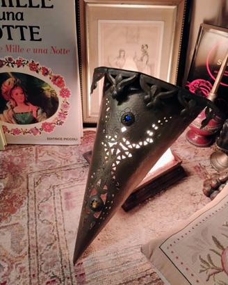 Applique vintage traforato stile Moorish Boho mano