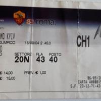 Due biglietti vintage Roma -  Dinamo Kiev