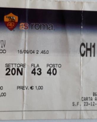 Due biglietti vintage Roma -  Dinamo Kiev