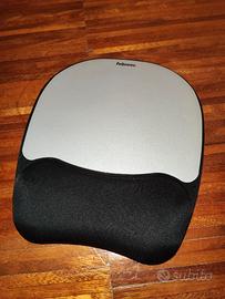 Tappetino Mouse Fellowes, supporto polso in memory