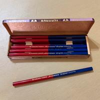 Matite rosso/blu vintage Johann Faber