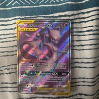 carta pokemon mew e mewtwo alleati gx full art 019