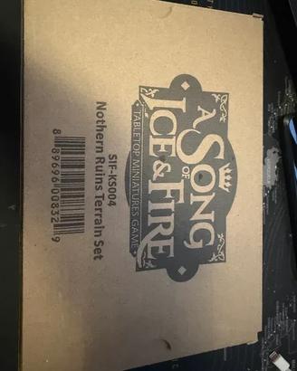 ASOIAF northern ruins terrain Set SIF-KS004