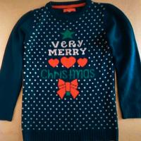Maglione Natale Piazza Italia Girls 6 anni 