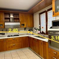 Cucina Febal in ciliegio con elettrodomestici A+