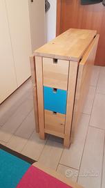 tavolo in legno pieghevole