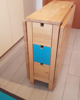 tavolo in legno pieghevole