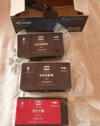 Cartucce hp 950/951 xl magenta