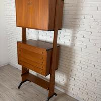 Libreria in teak anni '60 di AV