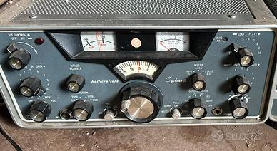Hallicrafters SR-400 Cyclone II + PS-500 radio