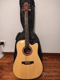 Chitarra acustica elettrificata Crafter