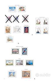 Filatelia Italia 2004 solo commemorativi