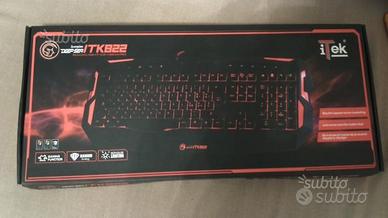 Tastiera gaming itek scorpion deep sea itk822