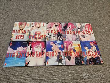 GIGANT 1/10 HIROYA OKU SERIE PLANET MANGA COMPLETA