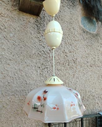 lampada a sospensione vintage
