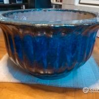 Grande Vaso a Balze in Ceramica Raku