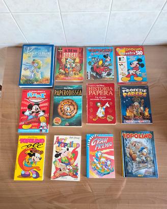 Primo lotto fumetti disney panini mondadori 