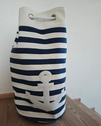 borsa a tracolla stile marinaio nuova 