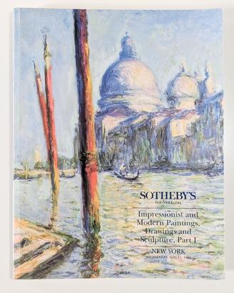 Catalogo Sotheby's 1994 Arte Moderna Impressionist