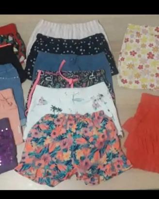 lotto vestiti estate bambina 8 anni 