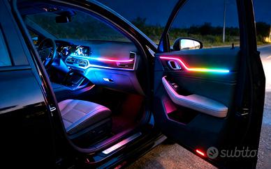 Luci Led auto RGB -effetto ambiente unico