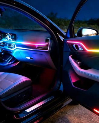 Luci Led auto RGB -effetto ambiente unico
