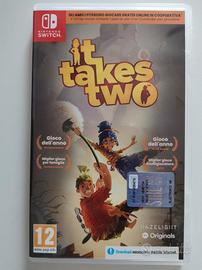it takes two per Nintendo switch 