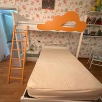 LETTI CON STRUTTURA COMPLETI E CASSETTIERA