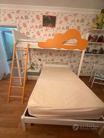 LETTI CON STRUTTURA COMPLETI E CASSETTIERA