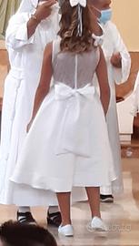 Vestito abito prima comunione bambina