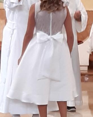 Vestito abito prima comunione bambina