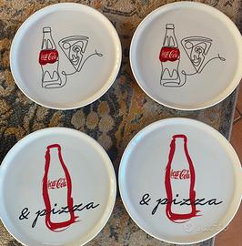 Piatti pizza Coca Cola