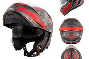 CASCO MODULARE MOTO KAPPA KV32 VISIERA PARASOLE