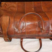 VALIGE IN CUOIO VINTAGE marca PRINCIPE